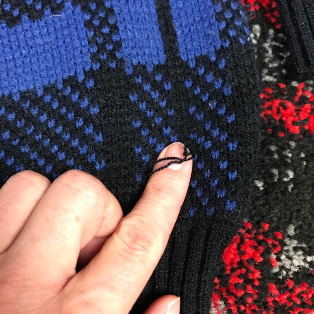 Vintage 80’s Traditionalist Plaid Sweater - Picture 4 of 4